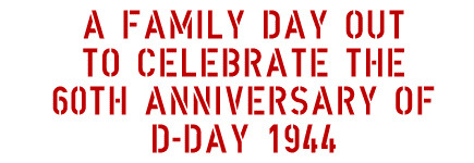 A Family Day Out to clebrate the 60th anniversary of D-Day 1944. Hurst 6th June 2004.